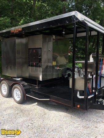 2012 - 7' x 16' BBQ Concession Trailer