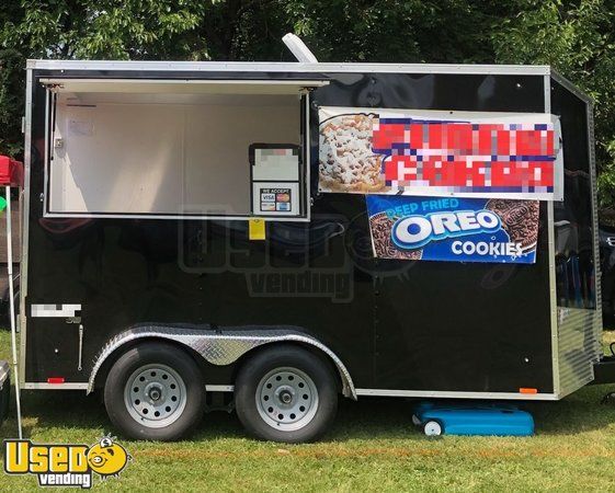 2018 - 7' x 14' Ice Cream / Shaved Ice Concession Trailer