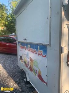 6' Wide Snowball Concession Trailer / Used Shaved Ice Concession Stand