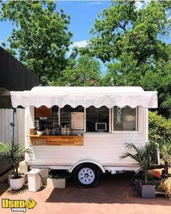 2017 - 4' x 8' Mobile Coffee Shop / Compact Espresso Concession Trailer