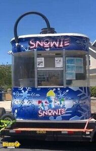 Preowned 6' x 8' Snowie Snowball Trailer | Mobile Vending Unit