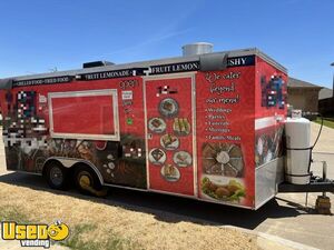 2021 8' x 20' Food Vending Trailer with Lightly Used Commercial 2022 Kitchen with Pro-Fire