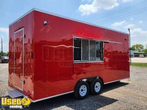 New - 2023 - 8.5' x 18'' Kitchen Food Trailer | Food Concession Trailer