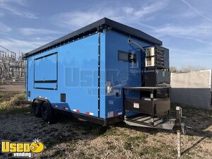 New and Never Used - 2026 18' Kitchen Food Concession Trailer with Fire Suppression