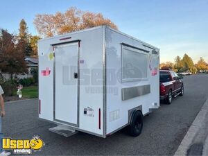 Like New - 2023 8' x 12' Kitchen Food Concession Trailer with Fire Suppression System