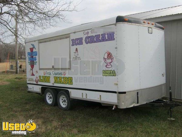 2004 -  16 x 8 x 7 Cargo Craft Concession Trailer