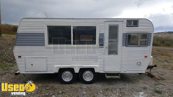 8' x 16' Custom Built Concession Trailer Mobile Kitchen