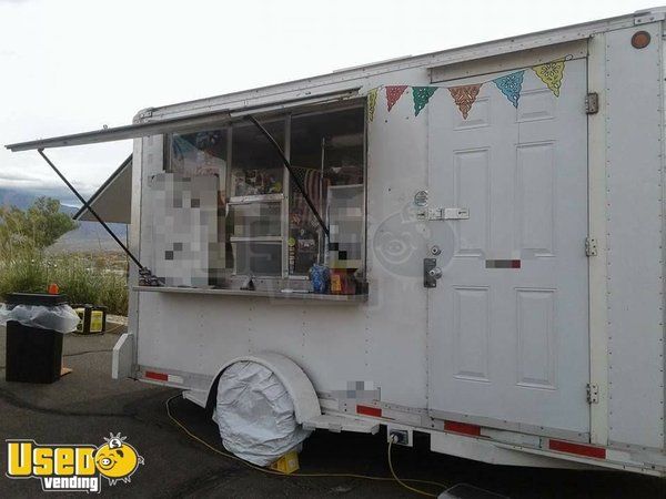 2006 - 7' x 13' CS 14 Mobile Kitchen Unit / Used Food Concession Trailer