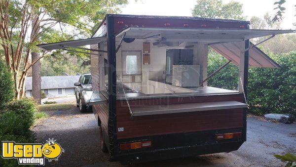 8' x 12' Food Concession Trailer Used Street Food Trailer