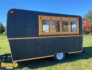 Newly Renovated 7' x 12' Barn Style Empty Concession Trailer