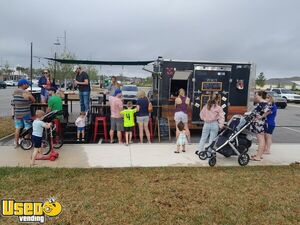2022 28'  Beverage and Coffee Trailer with Patio | Concession Trailer