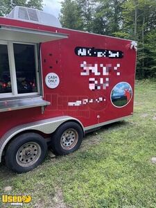 2009 8' x 16' Kitchen Food Concession Trailer with Fire Suppression System