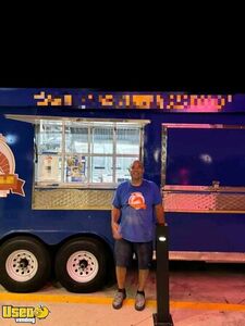2022 8.5' x 18' Food Concession Trailer Mobile Kitchen Unit