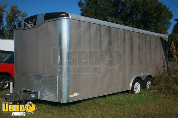 2007 - Haulmark 20' x 8' Enclosed Cargo Trailer + Catering Equipment