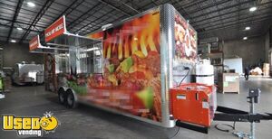 LOADED LIKE NEW CUSTOM 2020 - 8.6' x 26' Professional Kitchen Food Concession Trailer