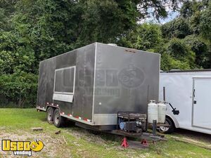 Used 2017 - 8.5' x 18' Kitchen Food Trailer | Concession Trailer