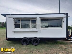 2024 8' x 18' Kitchen Food Concession Trailer with Pro-Fire Suppression
