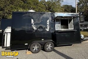 2024 Quality Cargo 7' x 16' Kitchen Food Concession Trailer with Pro-Fire System