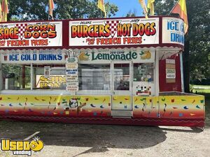 2001 8' x 20'  Carnival Style Food Concession Trailer w/ Pro Fire System