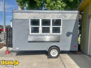 Single Axle Food Concession Trailer Mobile Vending Unit