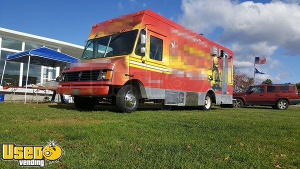 GMC Food Truck Mobile Kitchen with Bathroom