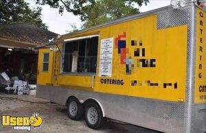 Used 2014 - 16' Mobile Concession Trailer / Fried Food Vending Trailer