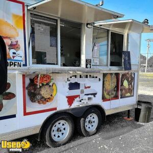 2020 - 8' x 14' Commercial Mobile Kitchen / Food Vending Concession Trailer