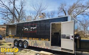 2019 - 8.5' x 30' Barbecue Kitchen Food Vending Trailer with 9.5' Porch