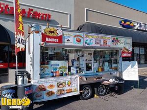 Used - 7' x 14' Street Food Concession Trailer / Carnival Food Concession Trailer