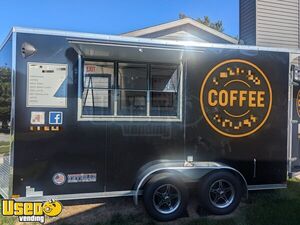 Turnkey - 2024 7' x 14' Forest River Coffee and Soft Serve Ice Cream Trailer