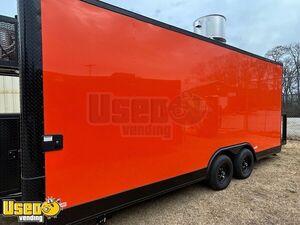 NEW 2026 8.5' x 20' Kitchen Food Concession Trailer with Pro Fire System