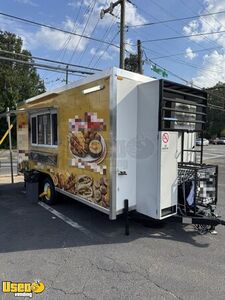 LIKE NEW. 2026 8' x 16' Kitchen Food Concession Trailer with Pro Fire System