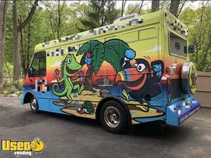 Turnkey Chevy P30 Step Van Snow Cone / Shaved Ice Truck