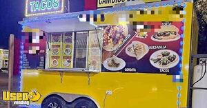 2018 Kitchen Food Concession Trailer with 2003 Chevrolet Silverado and Pro-Fire Suppression