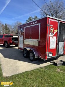 2023 6' x 12' Shaved Ice Trailer Snowball Concession Unit