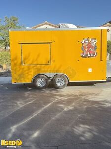 2024 7' x 14' Shaved Ice Trailer Snowball Concession Trailer