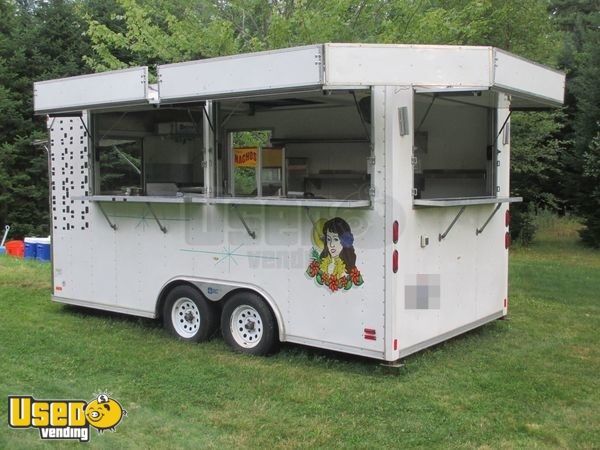 8' x 16' Food Concession Trailer