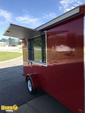 NEW 2019 6' x 12' Sno-Pro Shaved Ice Concession Trailer