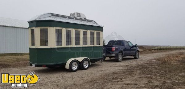 Classy Trolley Style 2016 16' Kitchen Food Trailer / Used Mobile Food Unit