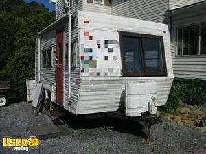 Vintage Camper Conversion Concession Trailer with 2018 Kitchen