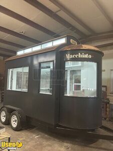 New 2022 - 8' x 17' Diner-Style Food Concession Trailer with Drive-Up Window