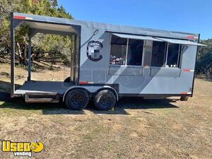 Nicely-Equipped Used Mobile Kitchen Food Trailer with Porch