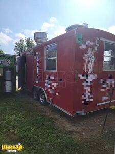 Well Equipped - 2018 8.5' x 20' Kitchen Food Concession Trailer with 6' Porch