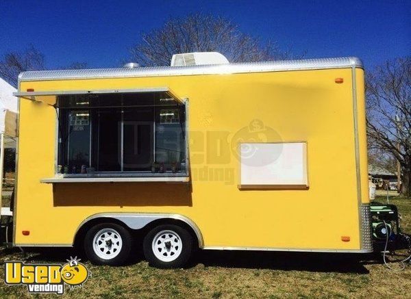 2013 - 8.6' x 16' Food Concession Trailer