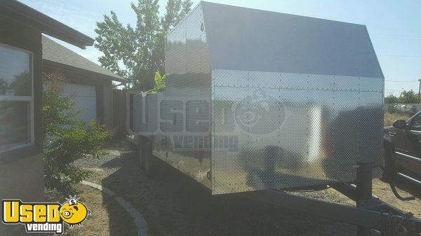 2016 - 8.5' x 24' Mobile Kitchen Concession Trailer