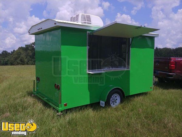 2019 6' x 12'  Sno Pro Snowball Concession Trailer