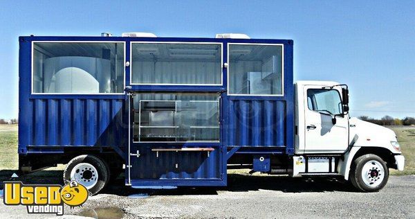 2008 Hino 268 Pizza Truck Mobile Kitchen