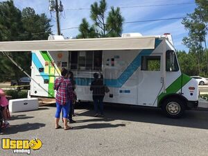 Beautiful Isuzu 24' Diesel Step Van Kitchen Food Truck