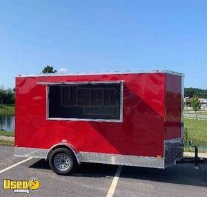 2021 - 6' x 16' Empty Concession Trailer / Mobile Vending Unit