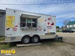 Turnkey - 2022 8.5' x 16' Kitchen Food Concession Trailer with Fire Suppression System